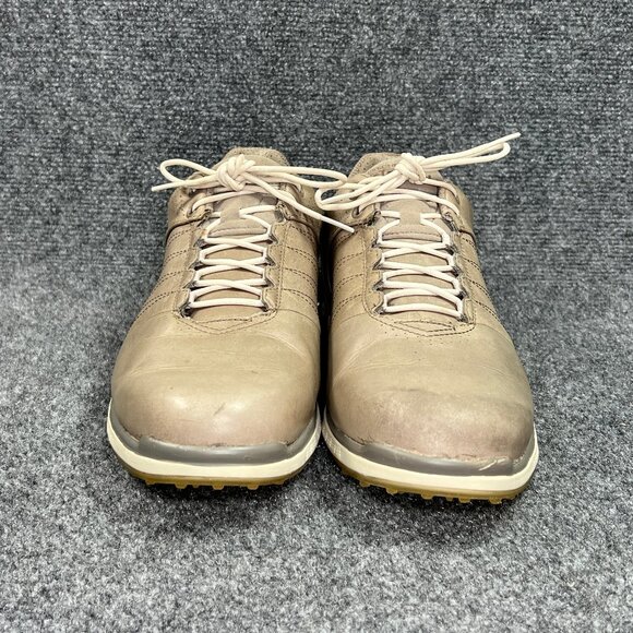 Skechers Go Golf Elite 2 Spikeless Golf Shoes Mens Size 11.5 Tan Leather Sneaker - Picture 2 of 11